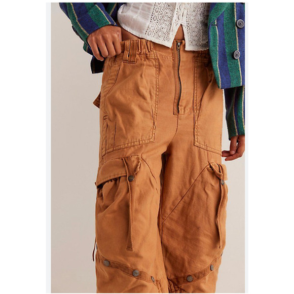 Free People We The Free Everglades Utility Pants Medium - Picture 2 of 6